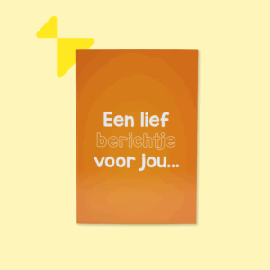Kaart Dubbel Staand A4 (per stuk)